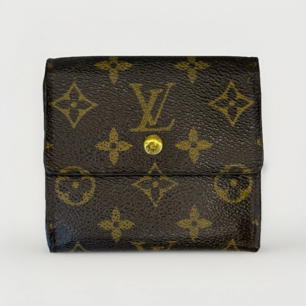 Louis Vuitton Monogram Portemonnay Bi-fold Wallet Compact (Pre-owned Unisex)